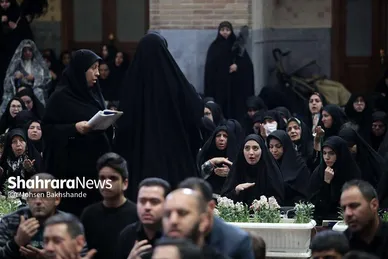 گزارش تصویری | مراسم احیا ویژه ناشنوایان در شب‌ بیست یکم ماه مبارک رمضان