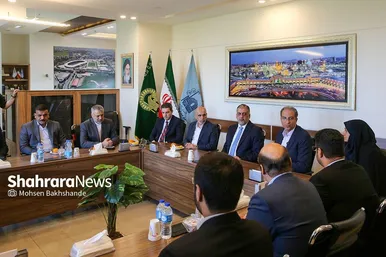 گزارش تصویری | بازدید وزیر ورزش عراق از استادیوم امام‌رضا(ع) مشهد