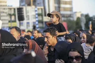 گزارش تصویری | مراسم خیمه سوزان عصر عاشورا در مشهد (۱۵ تیر ۱۴۰۴)