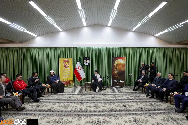 تجلیل آیت الله علم الهدی از بازیکنان تیم فوتبال شهرخودرو‎