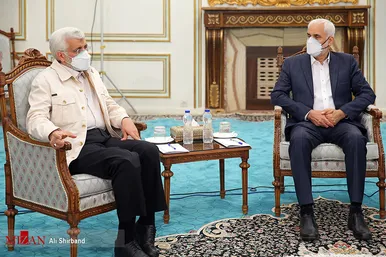دیدار صمیمانه رئیس جمهور منتخب با کاندیداهای انتخابات ۱۴۰۰