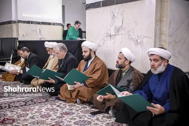 گزارش تصویری | مراسم ترحیم مرحوم آیت‌الله محمدهادی عبدخدایی در حرم مطهر رضوی
