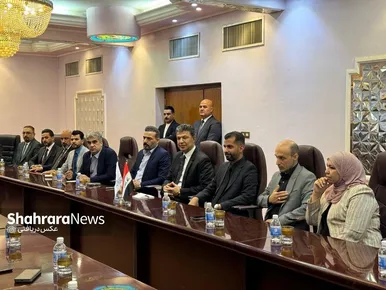 حضور هیئت رسانه‌ای ایران در عراق