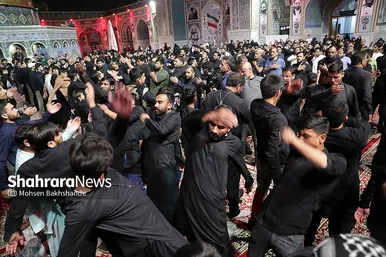 گزارش تصویری | «حسینیه حرم» میزبان عزاداران هندوستانی و پاکستانی