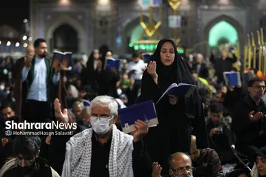 احیای شب بیست و سوم ماه مبارک رمضان در حرم مطهر رضوی