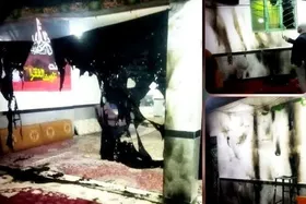 عاملان آتش&zwnj;سوزی مسجد جامع بندرانزلی دستگیر شدند