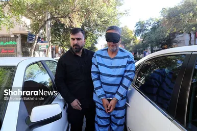 بازگشت سارق مسلح بانک سپه شعبه سعدآباد مشهد به محل سرقت