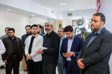 بازدید اعضای شورای اسلامی شهر مشهد از روزنامه شهرآرا