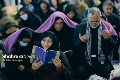 گزارش تصویری | مراسم احیای دومین شب قدر در حرم مطهر امام رضا (ع)
