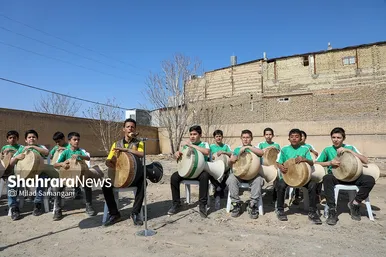 مراسم کلنگ‌زنی احداث ۱۰۵ کلاس آموزشی در حاشیه شهر