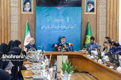 نشست خبری قائم‌مقام تولیت آستان قدس رضوی