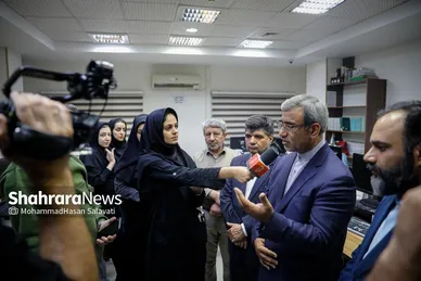 بازدید استاندار خراسان رضوی از موسسه فرهنگی شهرآرا