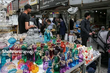 حال و هوای بازار گل در آستانه عید نوروز