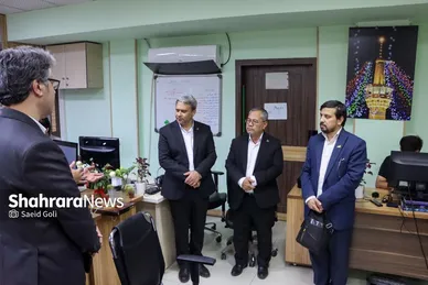گزارش تصویری | بازدید مدیران استانی و شهری از روزنامه شهرآرا به مناسبت روز خبرنگار - ۲