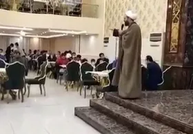 جشن ازدواج با خوانندگی حماسی به سبک آهنگران + فیلم