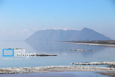گزارش تصویری | افزایش ۴۰ سانتی تراز دریاچه ارومیه