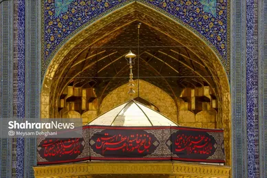 گزارش تصویری | مراسم جاماندگان اربعین در حرم مطهر رضوی