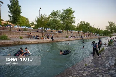 عکس‌هایی از شنا در علی کله دزفول - استان خوزستان