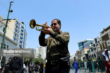 گزارش تصویری | سوگواری دسته های عزاداری در خیابان های منتهی به حرم مطهر رضوی در دهه آخر صفر