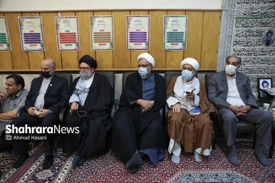 آیین احیای کرسی‌های تلاوت قرآن کریم در مسجد کرامت مشهد