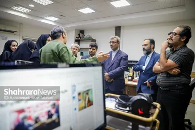 بازدید استاندار خراسان رضوی از موسسه فرهنگی شهرآرا