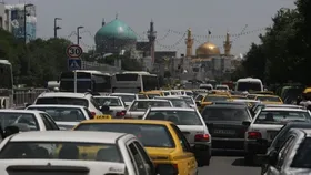 ترافیک پرحجم در بزرگراه&zwnj;های پیامبراعظم(ص) و شهید سلیمانی، و خیابان&zwnj;های منتهی به حرم امام&zwnj;رضا(ع) (۱۱ شهریور ۱۴۰۳)