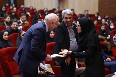 گزارش تصویری | مراسم گرامیداشت روز دانشجو با حضور قالیباف، رئیس مجلس، در دانشگاه فردوسی مشهد (۱۵ آذر ۱۴۰۴)