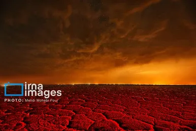 گزارش تصویری | دریاچه نمک حاج علیقلی