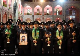 مراسم خطبه&zwnj;خوانی شب شهادت حضرت رضا(ع)+ فیلم