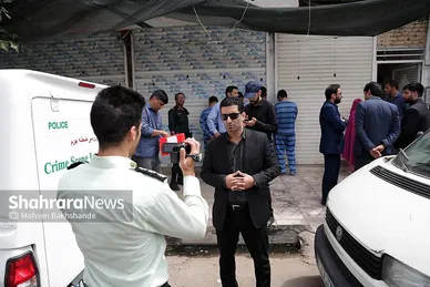 گزارش تصویری | بازسازی صحنه مرگ دلخراش سیتا در بولوار توس مشهد
