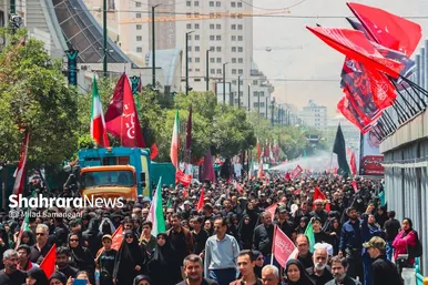 گزارش تصویری | مراسم جاماندگان اربعین حسینی در مشهد