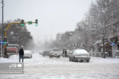ایران زیباست | برف در اردبیل