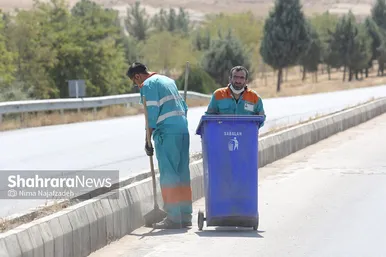 فعالیت پاکبان‌ها در روزهای پایانی ماه صفر