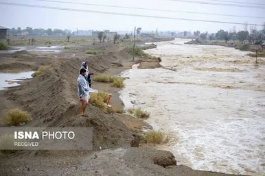 سیل در جنوب کرمان