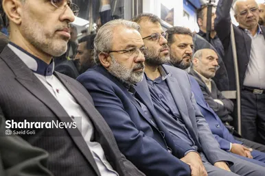 عملیات «تست‌گرم» بخش اول خط سوم قطار شهری مشهد