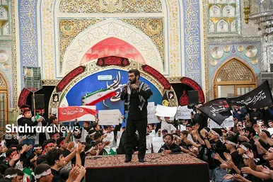 گزارش تصویری | اجتماع نوجوانان عاشورایی در سیزدهمین سوگواره «احلی من العسل» در حرم امام‌رضا(ع)