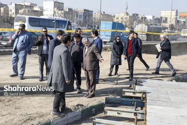 گزارش تصویری | بازدید شهردار مشهد از کارخانه‌های تولید آسفالت و بتن شهید مجیدی و پروژه احداث دوربرگردان غیرهم‌سطح شرقی ابوطالب