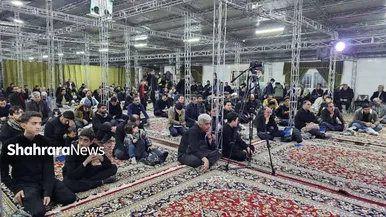 برگزاری مراسم اولین شب قدر در جوار گلزار مطهر شهدای آرامستان بهشت رضا(ع) مشهد