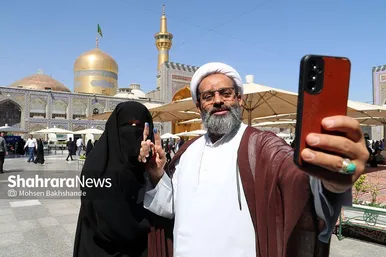عکس‌هایی از مرحله دوم انتخابات چهاردهمین دوره ریاست‌جمهوری در مشهد (۱)