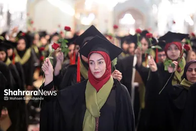 جشن دانش آموختگان علوم پزشکی کشور در حرم مطهر رضوی