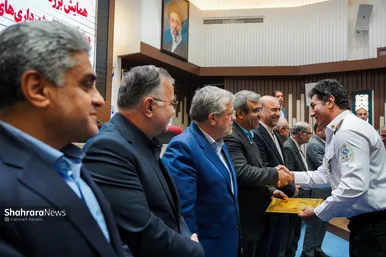 گزارش تصویری | آیین بزرگداشت روز ایمنی و آتش‌نشانی در استانداری خراسان رضوی (۱۱ مهرماه ۱۴۰۵)