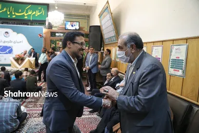 آیین احیای کرسی‌های تلاوت قرآن کریم در مسجد کرامت مشهد