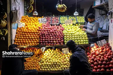 حال و هوای بازار مشهد در آستانه شب یلدا
