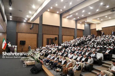 گزارش تصویری | بدرقه پیکر شهید گمنام دفاع مقدس در همایش سالیانه بسیجیان در مشهد