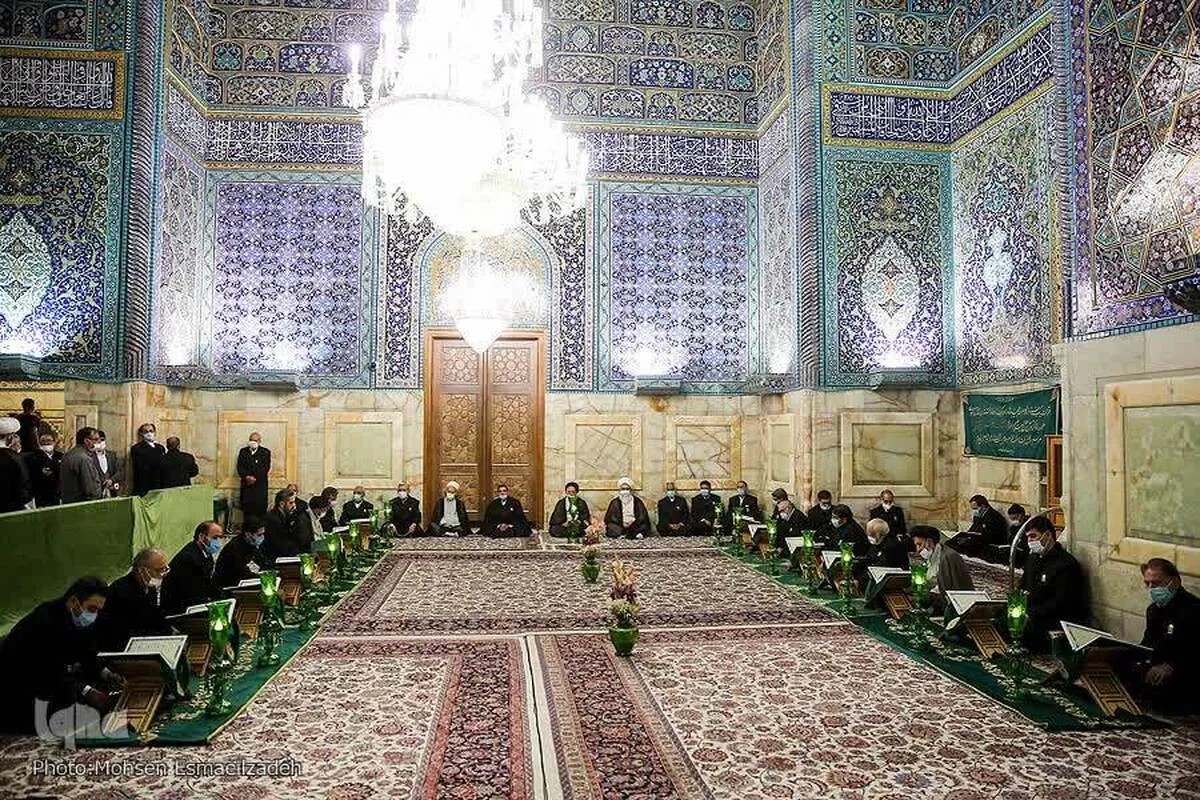 صفّه خوانی؛ سنتی ریشه‌دار از میراث و فرهنگ رضوی