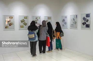 گزارش تصویری | نمایشگاه «فرگراف» روایتی از گرافیک در صفحه‌آرایی و طراحی کتاب و نشریه