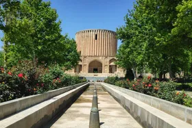 ویدئو| نمای زیبایی از کاخ خورشید در کلات نادری