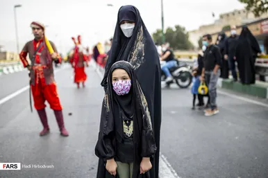 کاروان نمادین اسرای کربلا «بنی اسد»