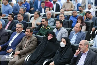 آیین بازگشایی معابر پادگان لشکر ۷۷