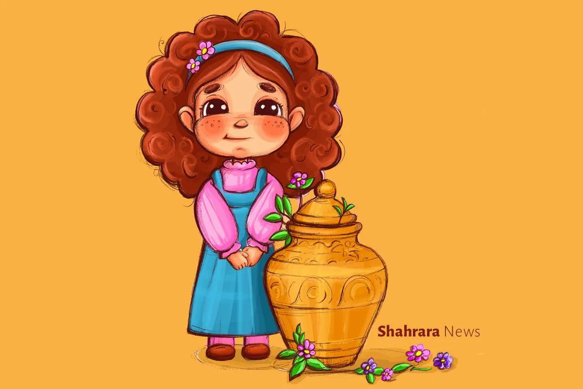 شعر کودک | یک سفال زیبا